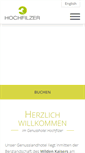 Mobile Screenshot of hochfilzer.info